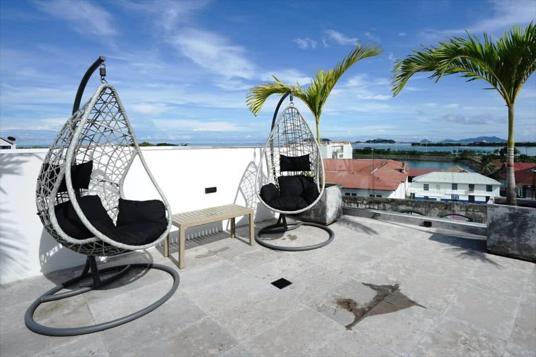 Ferienwohnung Bright 1Br With Pool In Casco Antiguo Panama Stadt Exterior foto